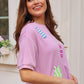 Calling My Peeps Chenille Top