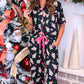 Merry Bow Christmas Treat Ruffle Pajama Set