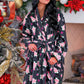 Legacy Lounge Robe- Black Christmas Treats