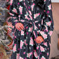 Legacy Lounge Robe- Black Christmas Treats