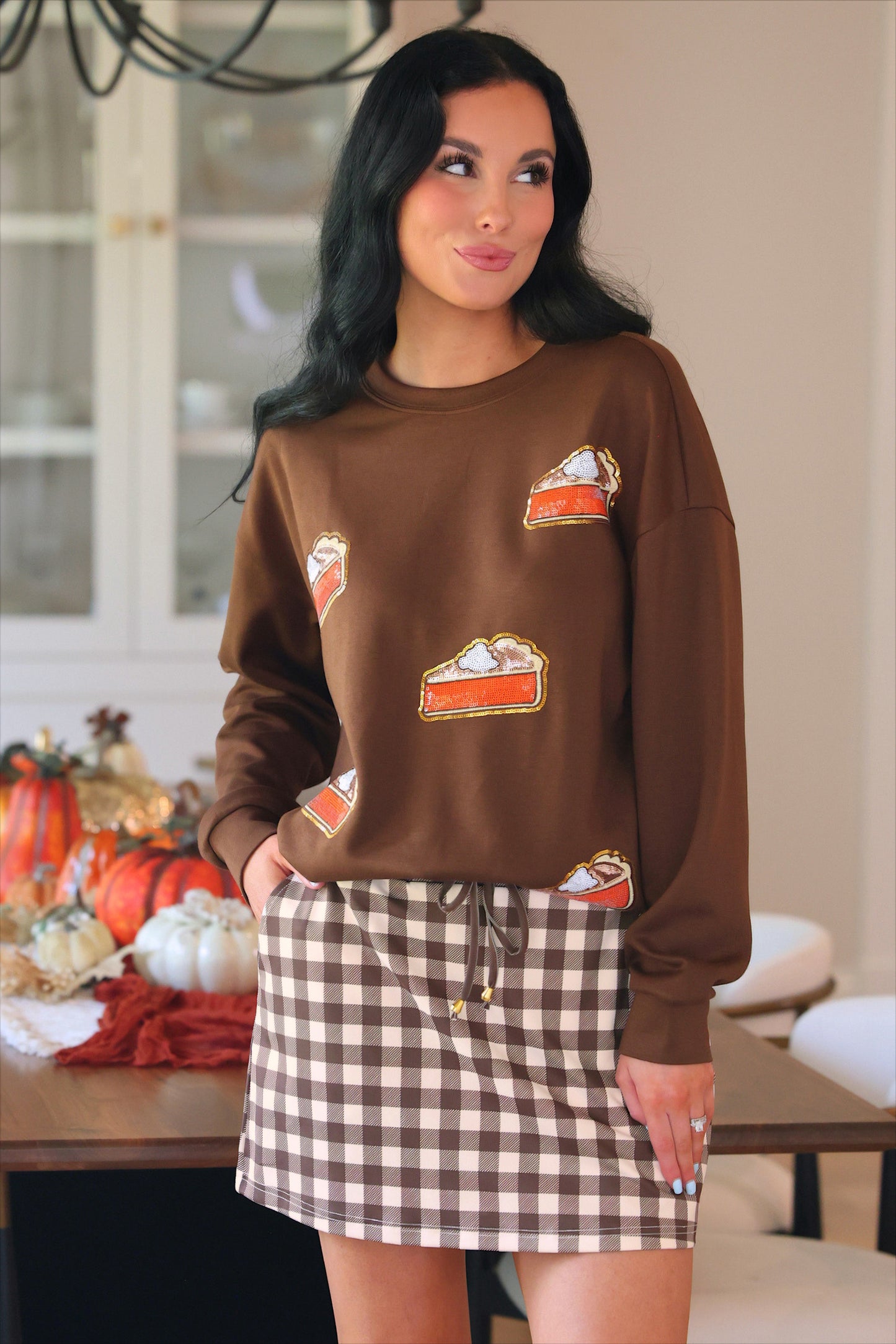PREORDER- Sweet as Pumpkin Pie Luxe Pullover