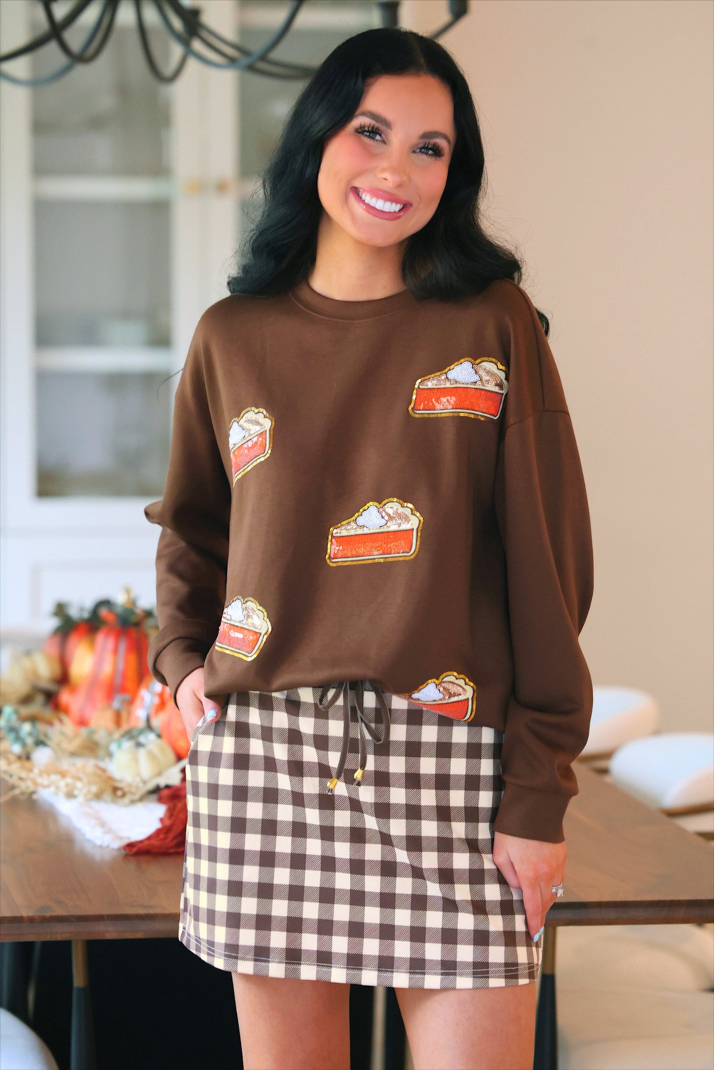 PREORDER- Sweet as Pumpkin Pie Luxe Pullover