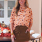 PREORDER- Emma Mesh Tee- Turkey Harvest