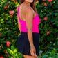 Walk On The Beach Skirt Coverup- Black