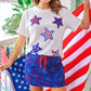 Patriotic Stars Patch Tee