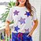 Patriotic Stars Patch Tee
