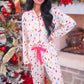 Wrapped in Lights Ruffle Pajama Set