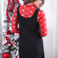 Rory Ribbed Jumper Dress- Black