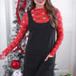Rory Ribbed Jumper Dress- Black