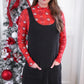 Rory Ribbed Jumper Dress- Black