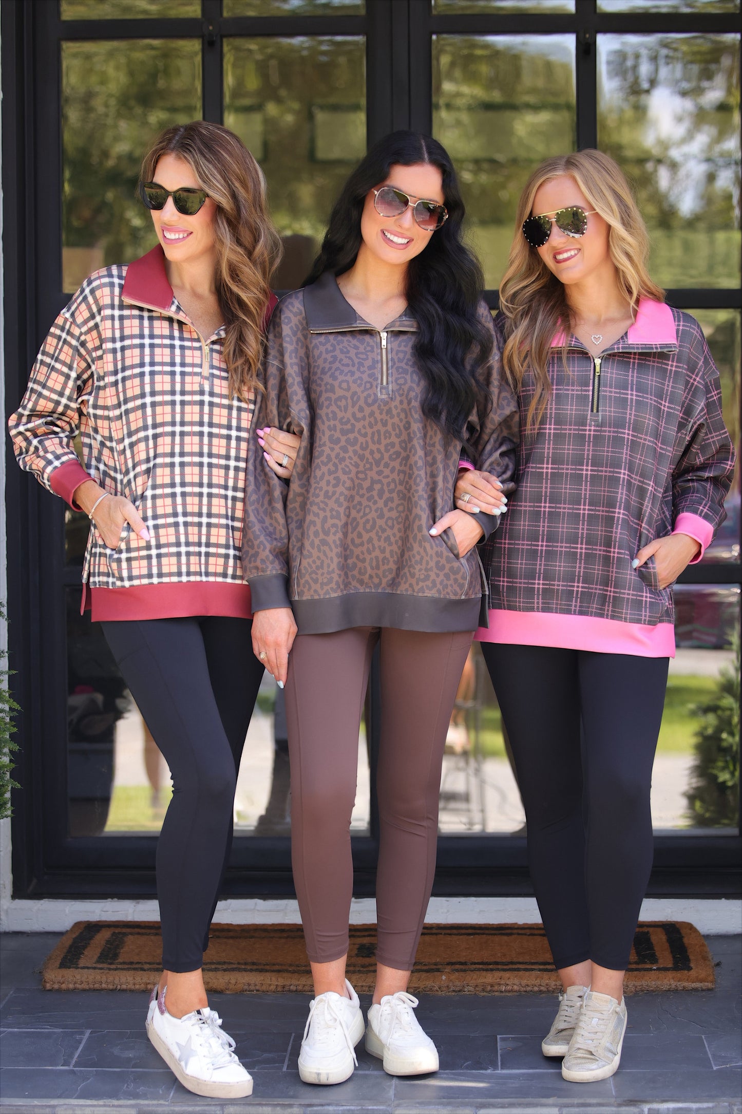 PREORDER- Everyday Pullover- Ellie Plaid