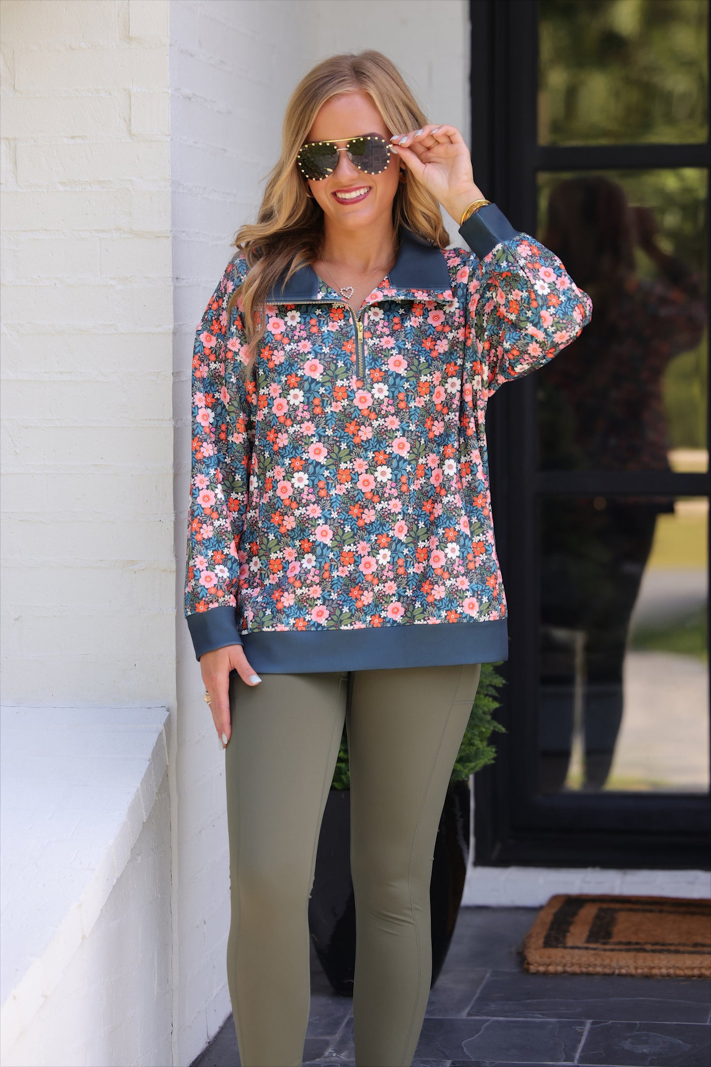 PREORDER- Everyday Pullover- Gwen Floral