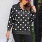 PREORDER- Everyday Pullover- After Dark Polka Dot