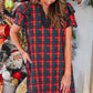 PREORDER- Ava Dress- Red Plaid
