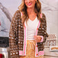 PREORDER- Gingerbread Knit Cardigan