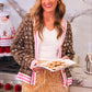 PREORDER- Gingerbread Knit Cardigan