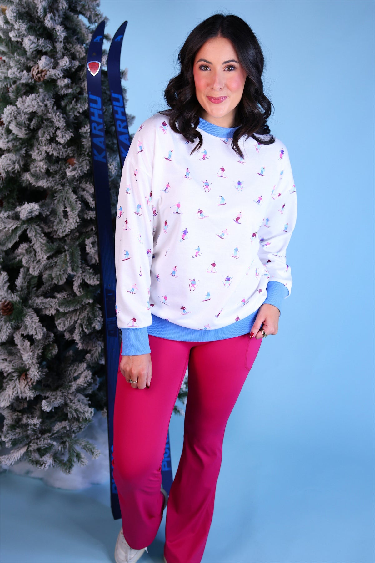 PREORDER- Let's Go Skiing Pullover