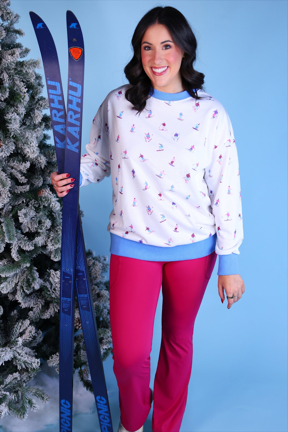 PREORDER- Let's Go Skiing Pullover
