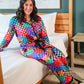 PREORDER- Check Me Out Ruffle Pajama Set