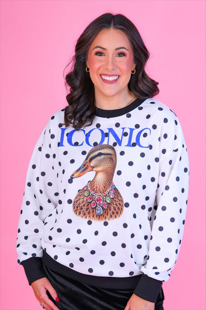 PREORDER- Pretty Wild Pullover- Iconic Duck