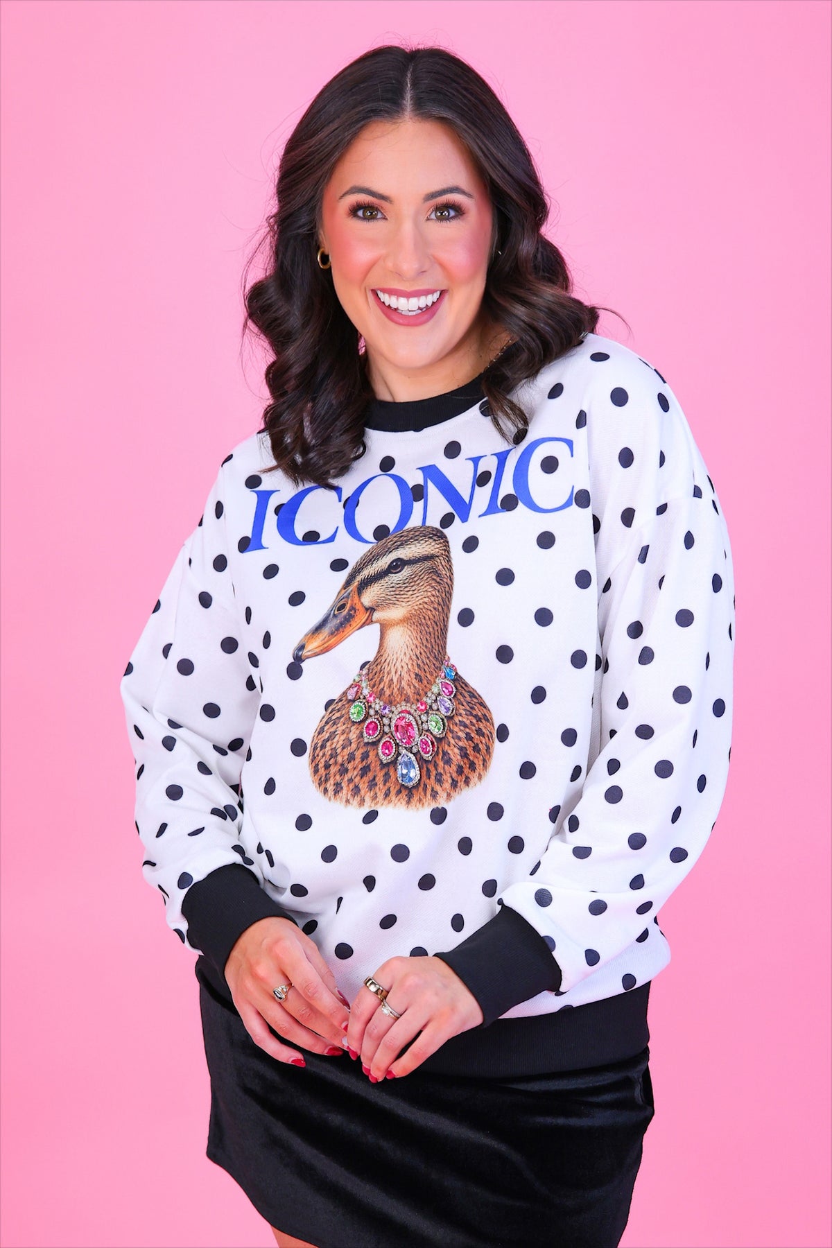 PREORDER- Pretty Wild Pullover- Iconic Duck
