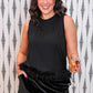 Velvet Hour Skort- Black