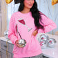PREORDER - Pop the Champagne Pullover- Pink