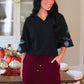 PREORDER- Well Loved Ribbed Skort- Burgundy