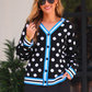 PREORDER- Polka Dot Knit Cardigan