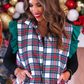 PREORDER- White Christmas Plaid Puffer Vest
