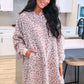 Cozy Blanket Hoodie- Bella Leopard
