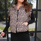 Clara Leopard Puffer Vest