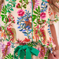 Jungle Oasis Ruffle Pajama Set