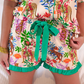 Jungle Oasis Ruffle Pajama Set