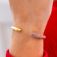 Pink Gems Embrace Cuff