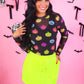 PREORDER- Kate Mesh Top- Pumpkin Pop
