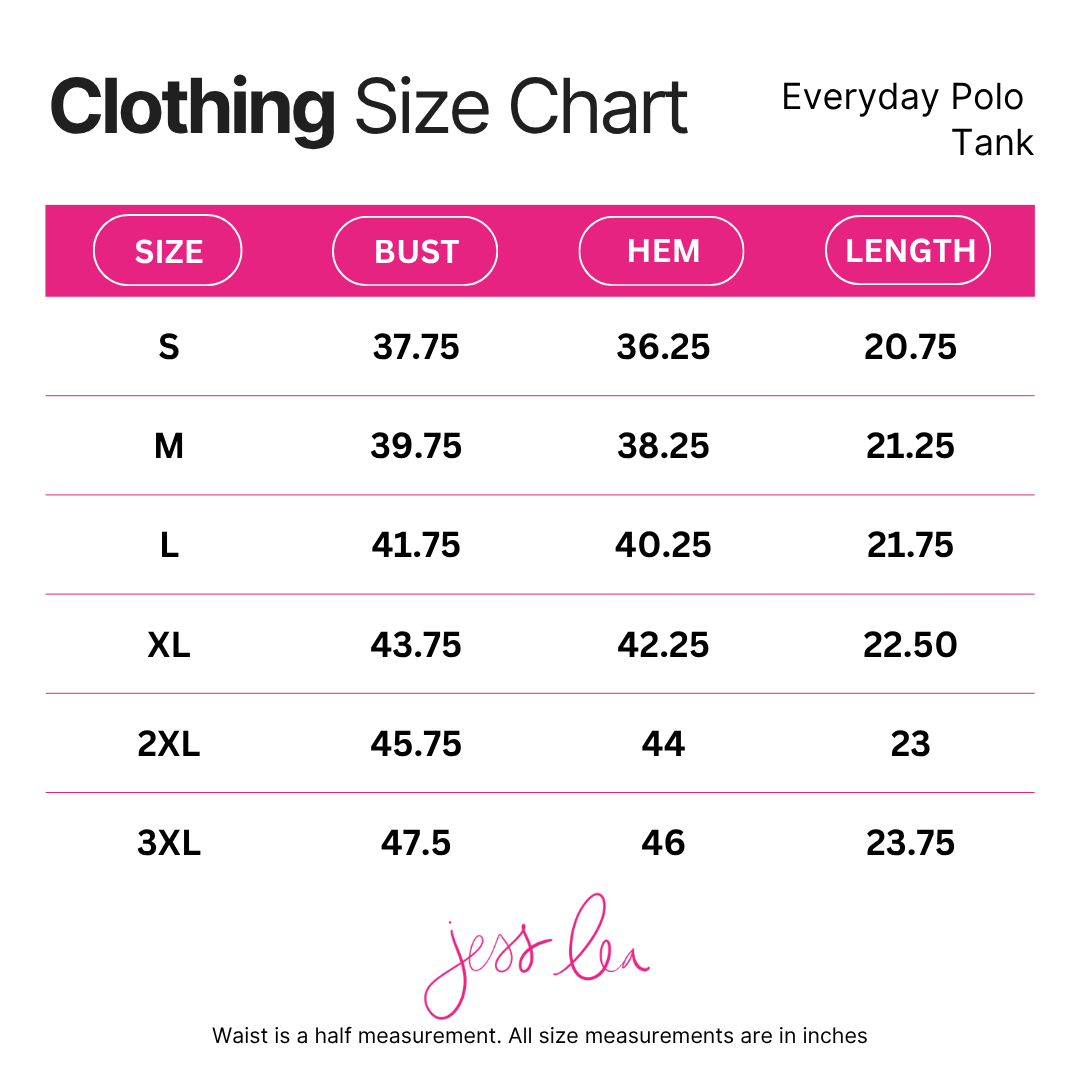 Everyday Polo Tank- Neon Pink Safari Chic