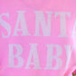 PREORDER- Pink Santa Baby Jacquard Knit Sweater