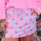 PREORDER- Whimsy Peppermint Skort