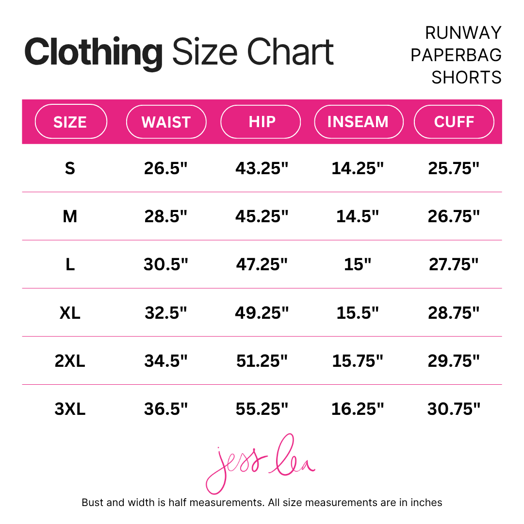 Runway Paperbag Shorts- Daisy Polka Dot