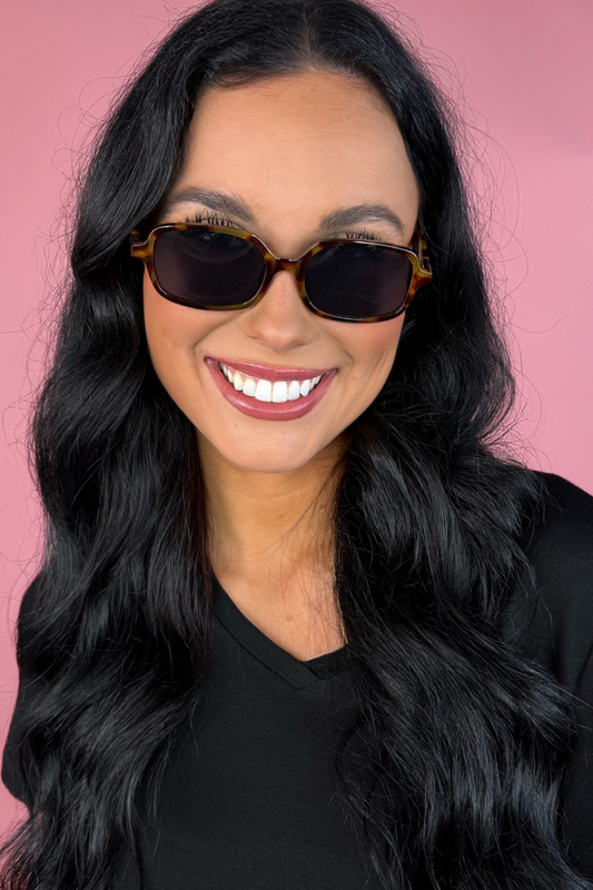 Bali Bound Sunglasses- Tortoise/Black