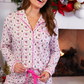 Santa's Favorite Ruffle Pajama Set