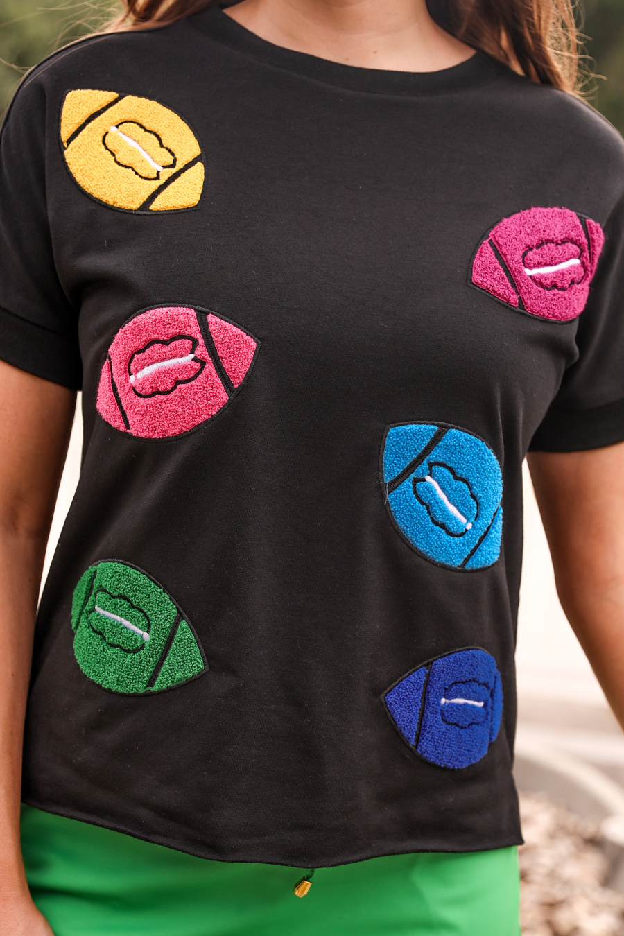 Pass The Ball Patch Top