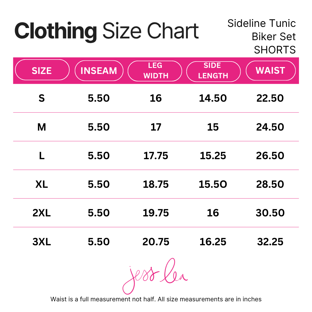 PREORDER- Sideline Tunic Biker Set- Maroon