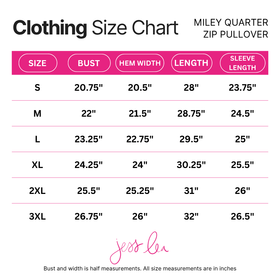 Miley Quarter Zip Pullover