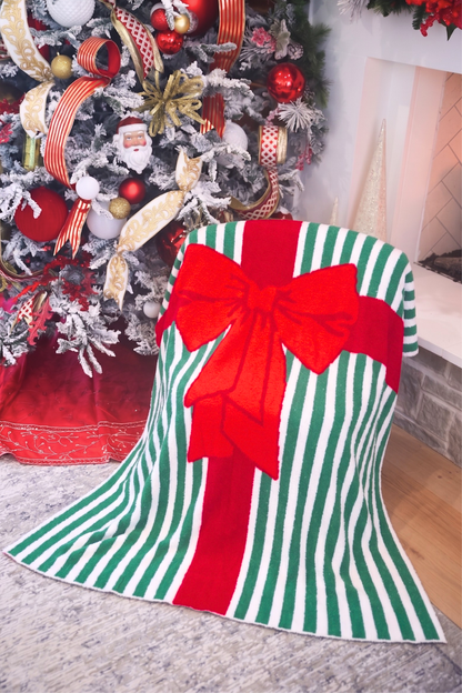 Wrapped With a Bow Blanket