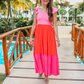 Sandy Sunset Maxi Dress