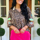 Solid Raspberry Skort
