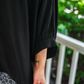 PREORDER- Sloane Button Up Top- Black
