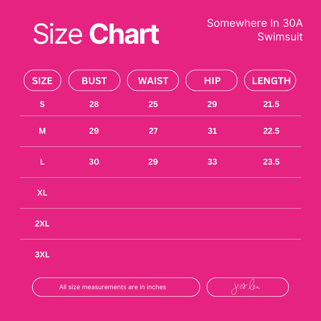 Somewhere In 30A Scalloped Swimsuit, Pink